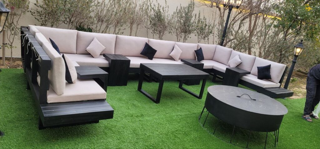 U Design Chair & Premium Coffee Table Set